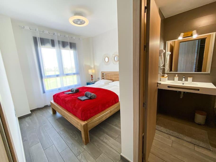 Sunny Luxury Apartment With Two Great Sunny - Level Terraces, Two Swimming Pools, In A New Complex Pueblo Majorero, Close To Fuerteventura Golf Club, Next To The Beach , Atlantico Shopping Mall And Casino In كاليتا ذي فوستي المظهر الخارجي الصورة