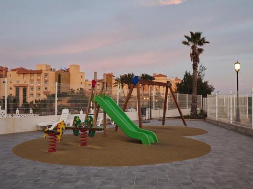 Sunny Luxury Apartment With Two Great Sunny - Level Terraces, Two Swimming Pools, In A New Complex Pueblo Majorero, Close To Fuerteventura Golf Club, Next To The Beach , Atlantico Shopping Mall And Casino In كاليتا ذي فوستي المظهر الخارجي الصورة
