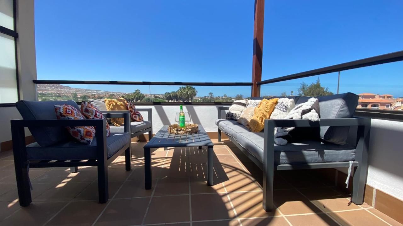 Sunny Luxury Apartment With Two Great Sunny - Level Terraces, Two Swimming Pools, In A New Complex Pueblo Majorero, Close To Fuerteventura Golf Club, Next To The Beach , Atlantico Shopping Mall And Casino In كاليتا ذي فوستي المظهر الخارجي الصورة