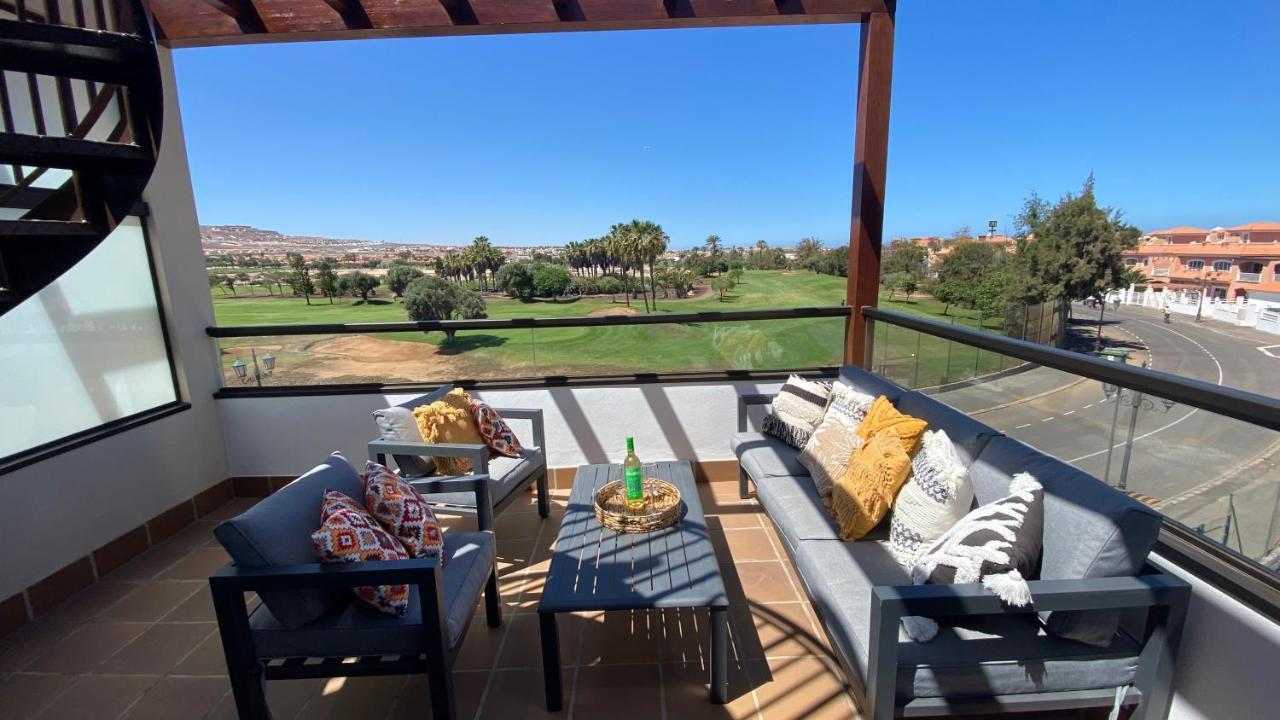 Sunny Luxury Apartment With Two Great Sunny - Level Terraces, Two Swimming Pools, In A New Complex Pueblo Majorero, Close To Fuerteventura Golf Club, Next To The Beach , Atlantico Shopping Mall And Casino In كاليتا ذي فوستي المظهر الخارجي الصورة